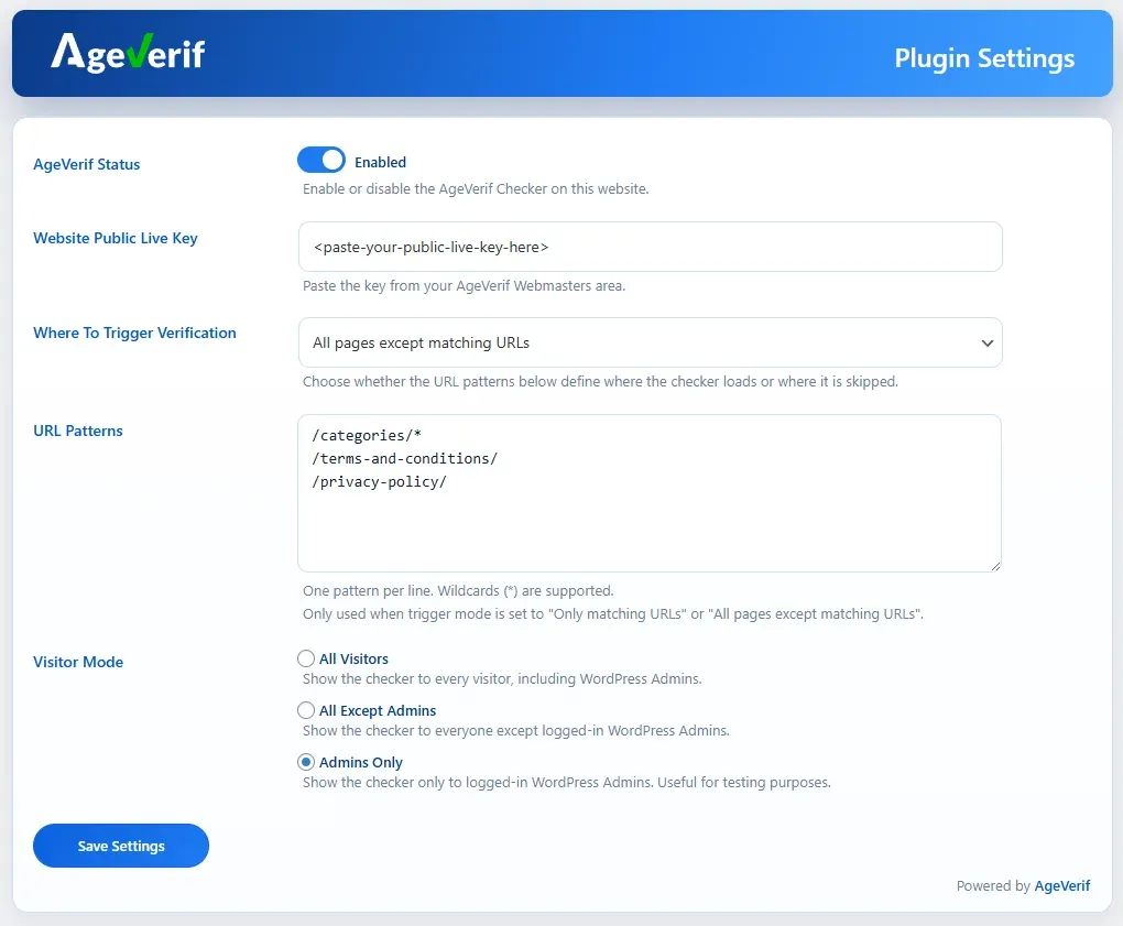 AgeVerif Plugin WordPress & WooCommerce